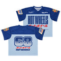Hot Wheels in Katakana Blue Boxy Jersey