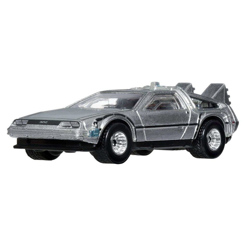 Hot Wheels Premium Car Culture 2-Pack Back to the Future Time Machine & 1987 Toyota Pickup Truck / Camionnette