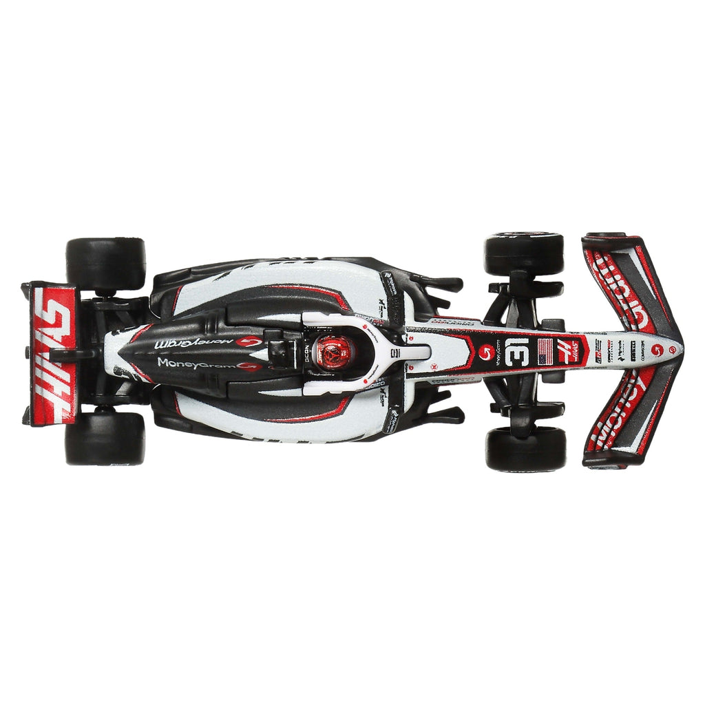 Hot Wheels Premium  MoneyGram Haas 2025 Formula 1® Team #31 & Team #87