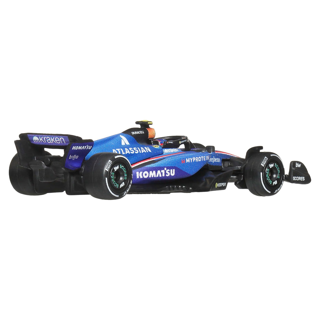 Hot Wheels Premium Atlassian Williams Racing 2025 Formula 1® Team #55