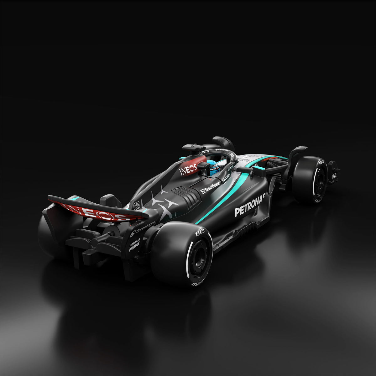 Hot Wheels F1 Series: 2024 Mercedes-AMG PETRONAS Formula One Team W15 Car #63