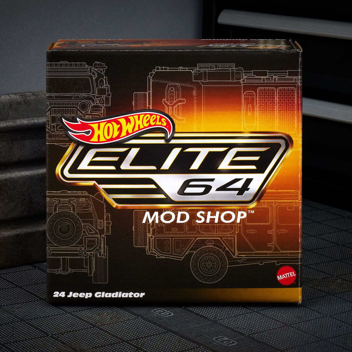 Hot Wheels Elite 64 Mod Shop ’24 Jeep Gladiator