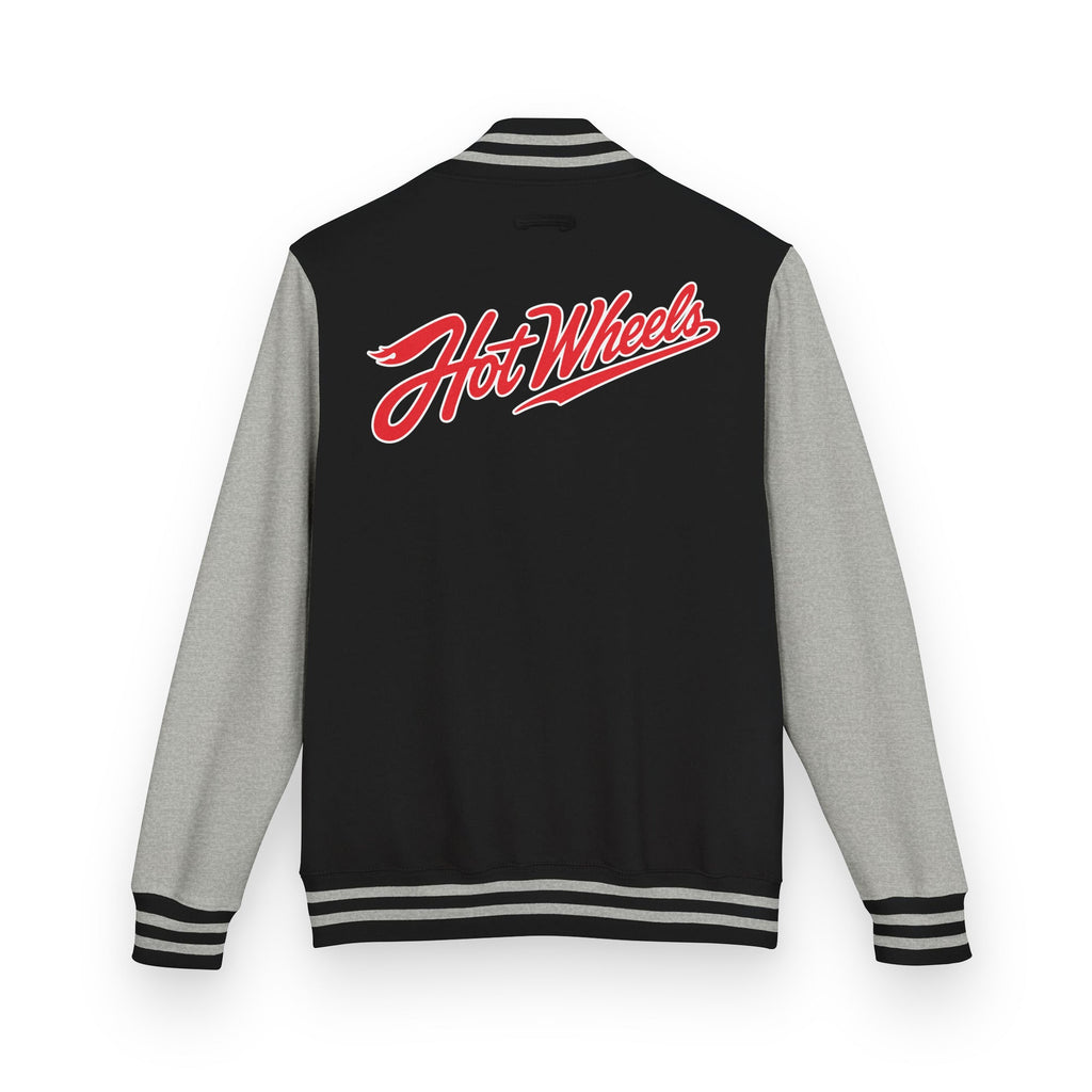 Hot Wheels Logo Black Varsity Jacket