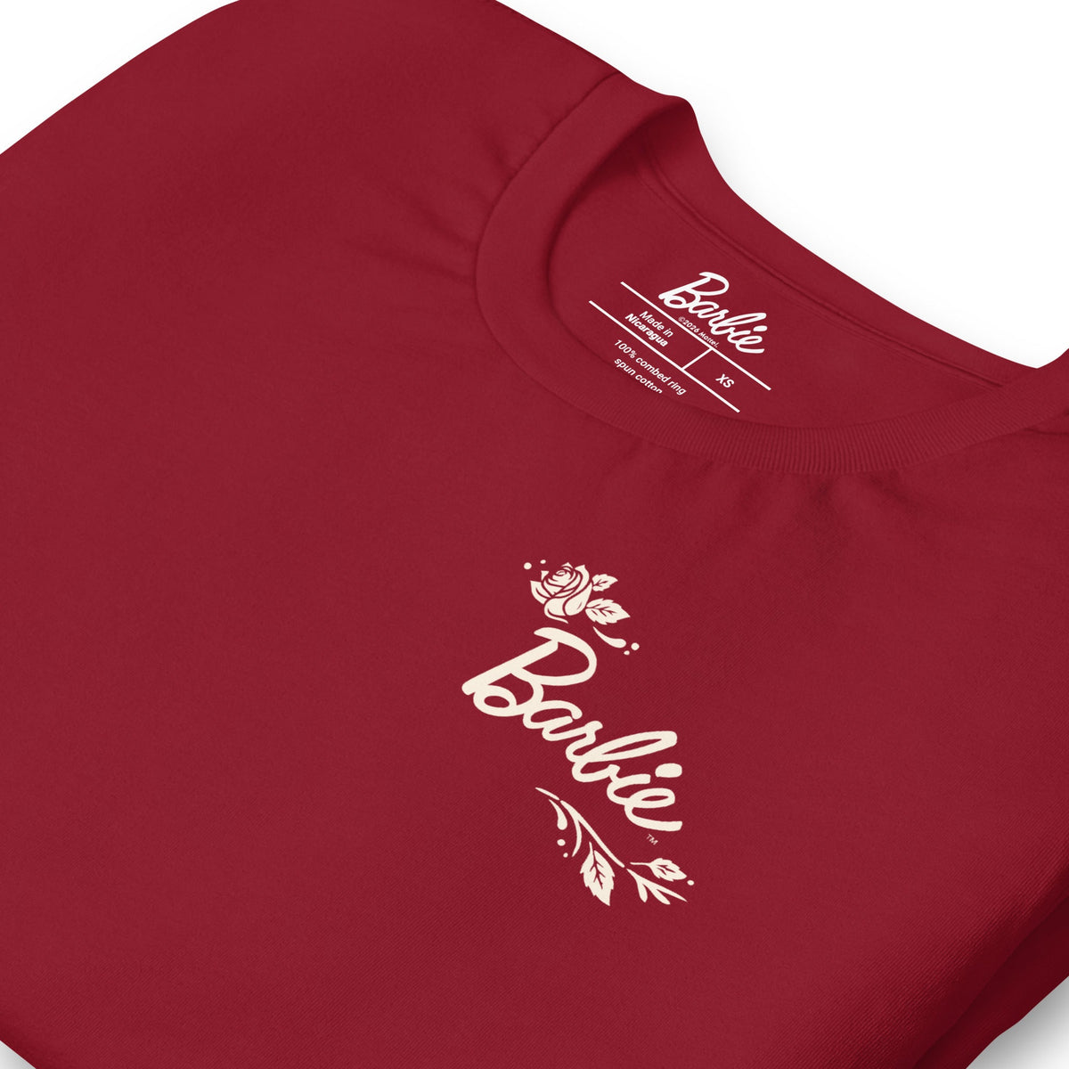 Barbie Día de Muertos Celebrar La Vida Red T-shirt
